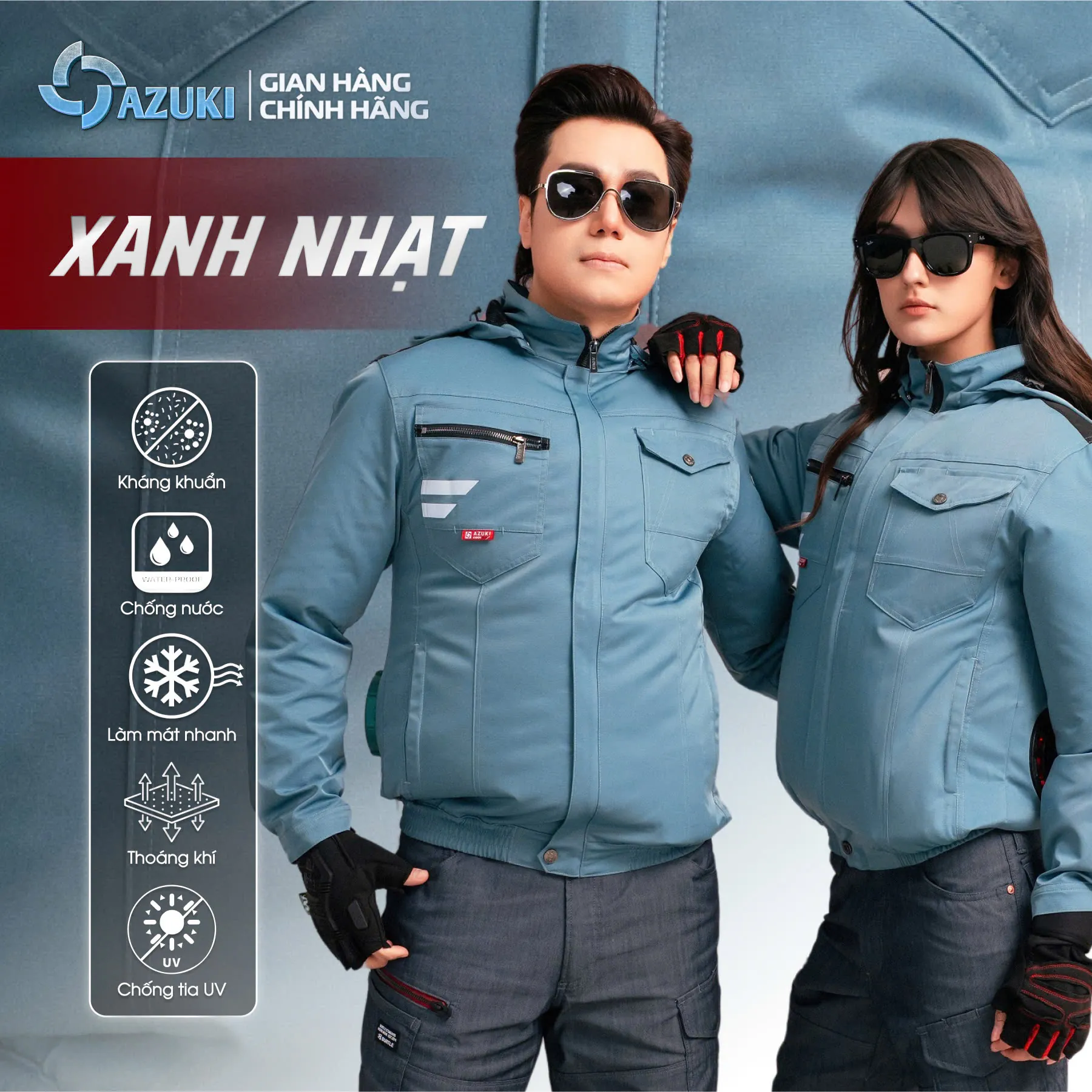 Áo điều hòa Azuki Extra X10 26V chính hãng - Hình ảnh 9