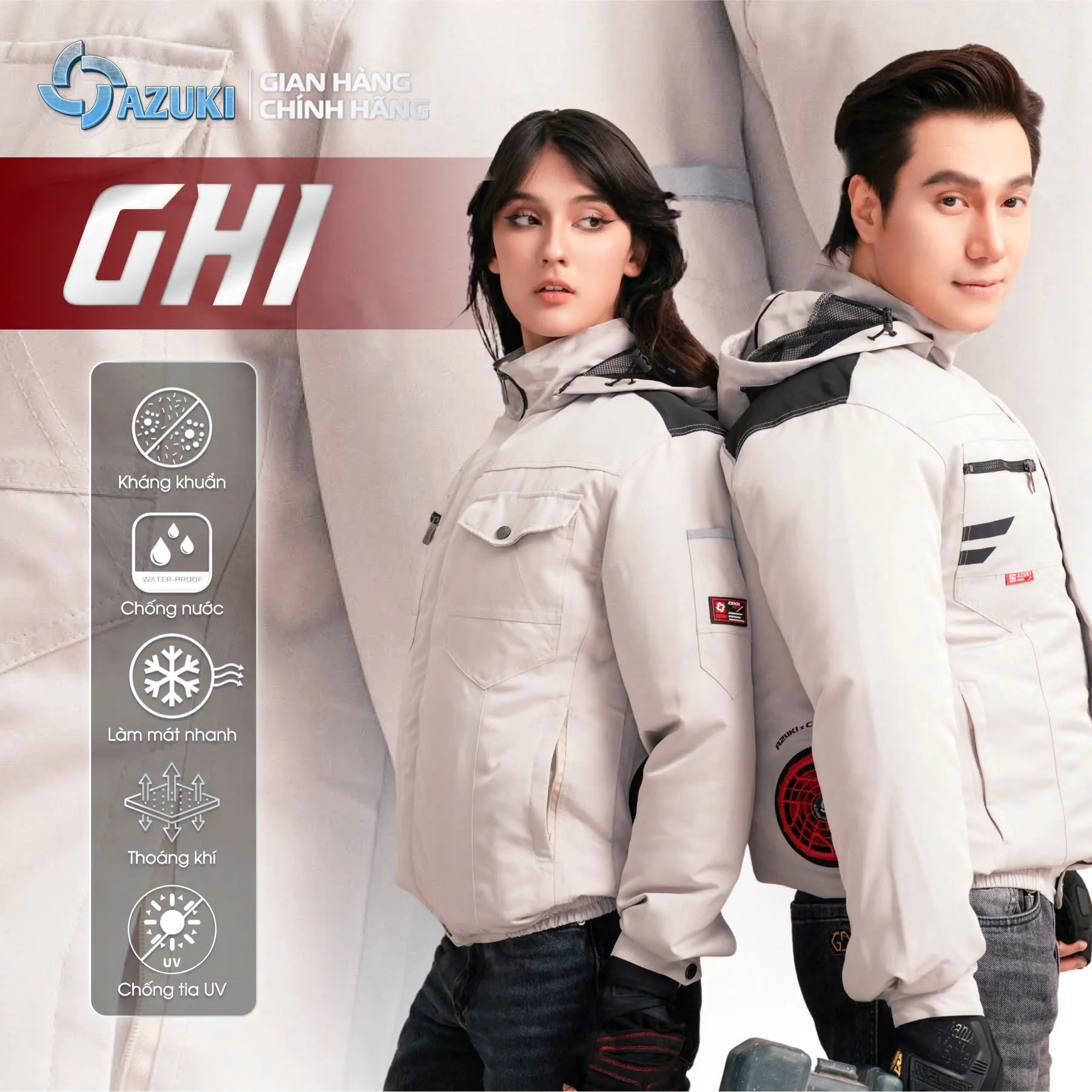 Áo điều hòa Azuki Extra X10 26V chính hãng - Hình ảnh 13